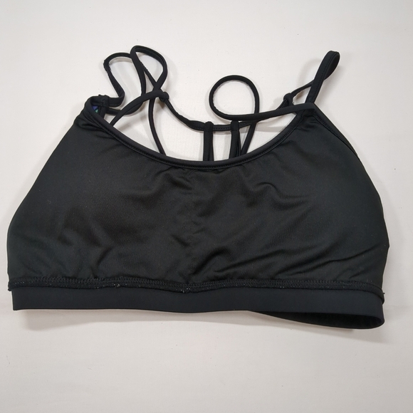 Fabletics Dash bikini top strappy back padded multi color, size S - Picture 5 of 6